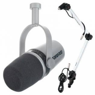 Shure Mv Black Stand Bundle Djstore