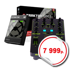 Комплект Native Instruments Traktor Audio 2 + Dj-Tech DJM101: превью