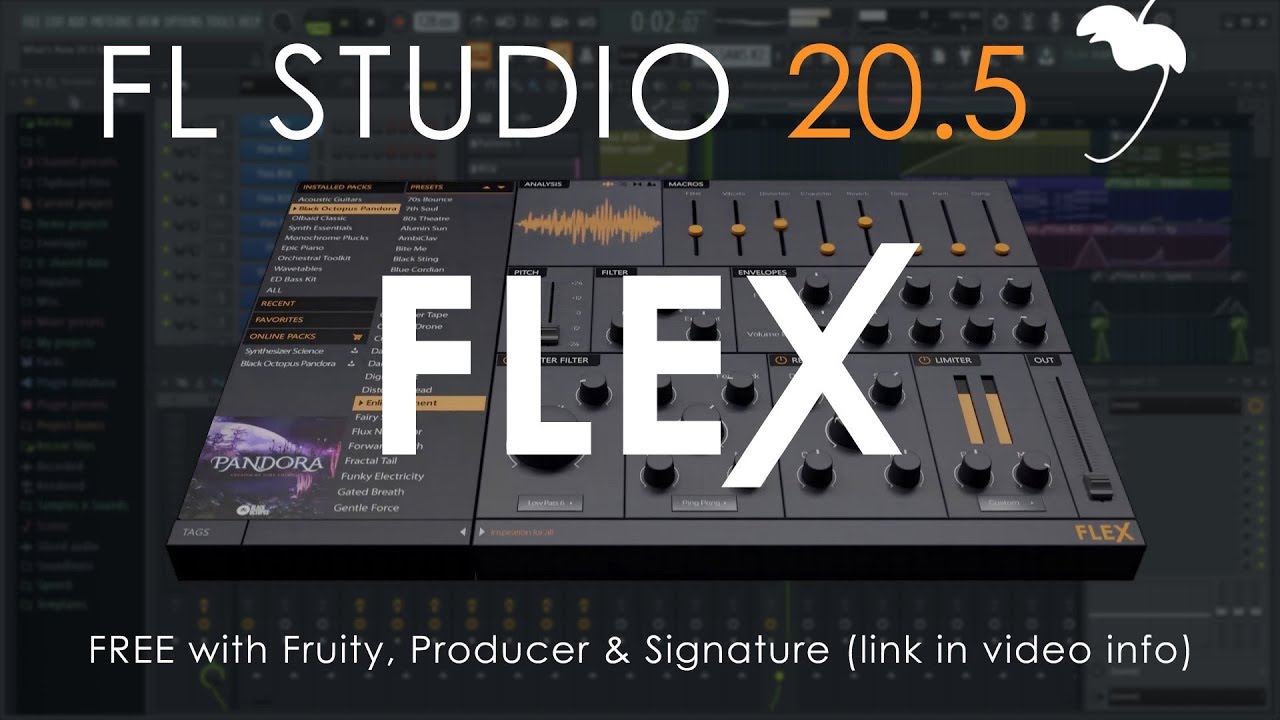 Как пользоваться flex в fl studio 20