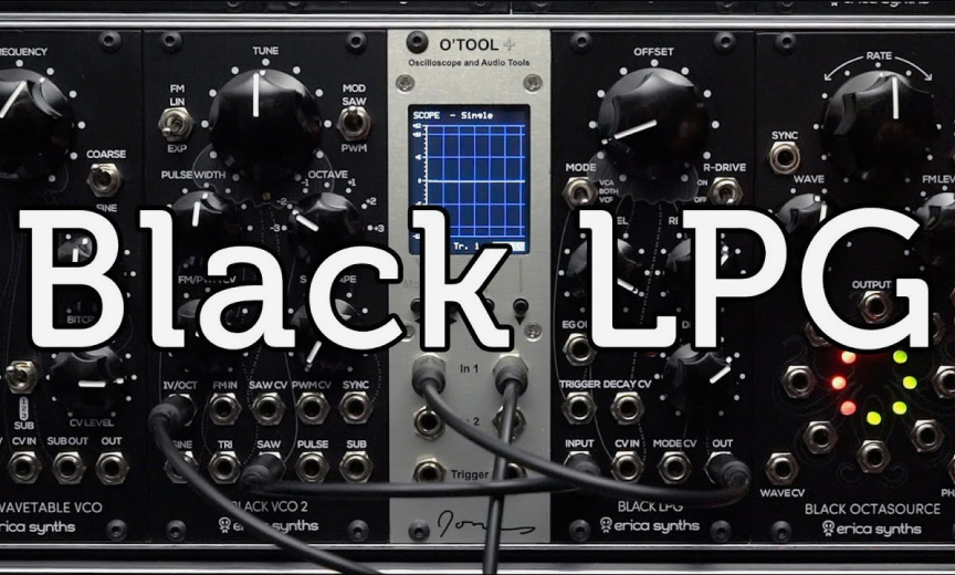 Низкочастотный гейт Black LPG от Erica Synths