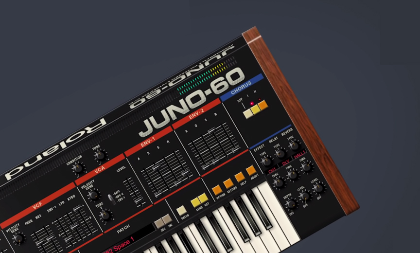 Софт-реплика синтезатора Juno-60