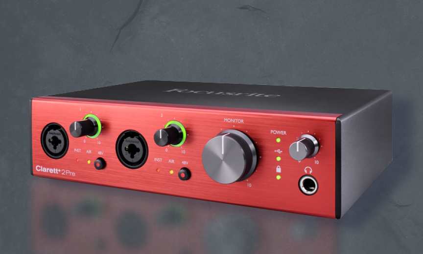 Анонс новой серии звуковых карт Focusrite Clarett+