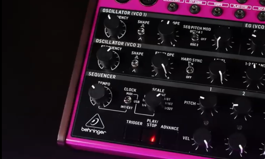 Стильная реплика Moog DFAM от Behringer