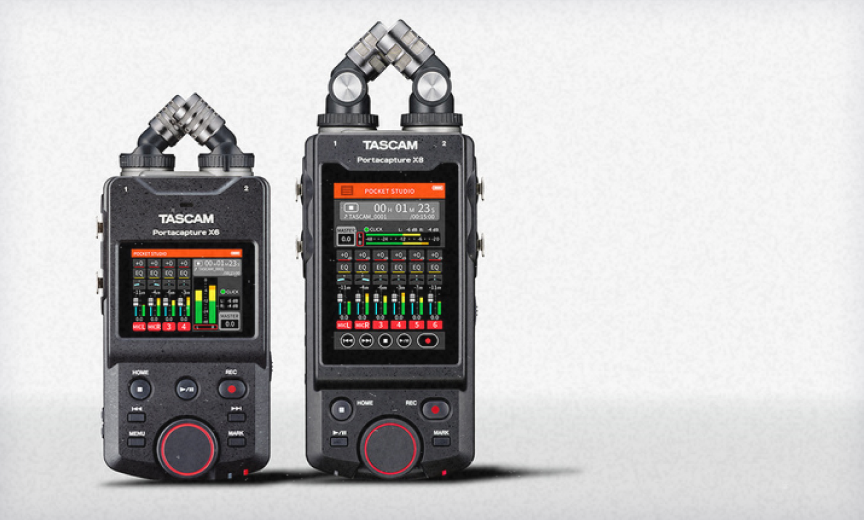 Обновление прошивки Tascam Portacapture X8 и X6