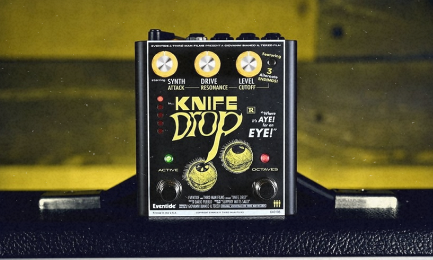 Eventide и Third Man Hardware представили педаль Knife Drop