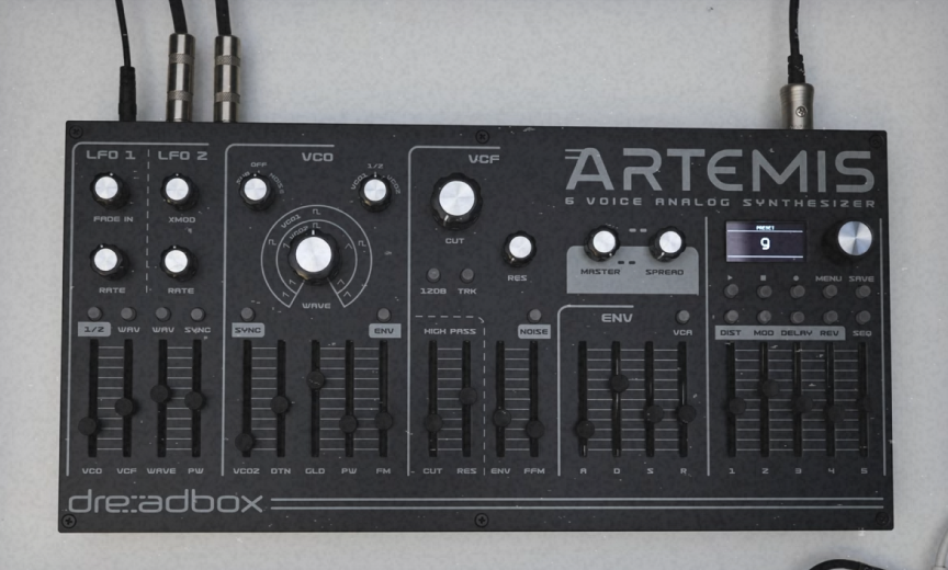 Dreadbox Artemis: 6-голосный аналоговый синтезатор