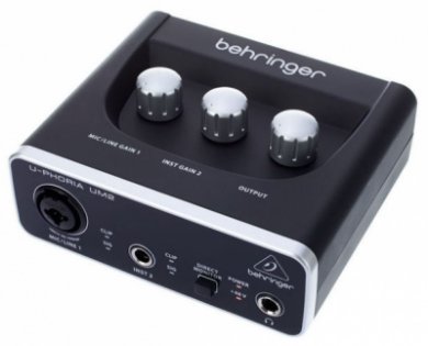 Внешняя звуковая карта behringer u phoria um2 обзор