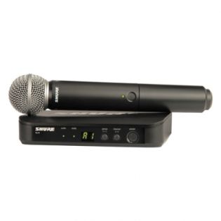Радиосистема с ручным микрофоном Shure BLX24/PG58 S8